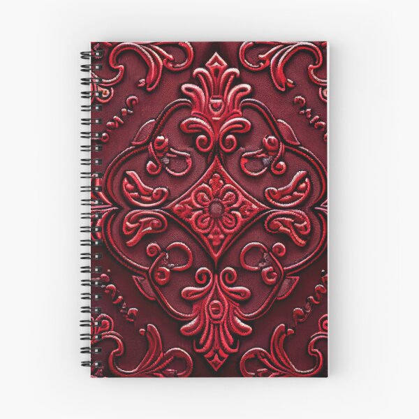 Item preview, Luxury Red Coarse Western Pattern Digital Painting designed and sold by CodeAndColors.