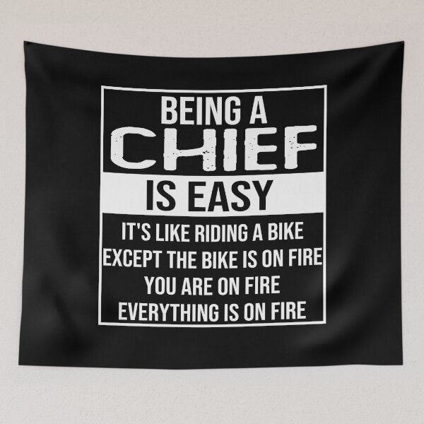 Item preview, Funny chief saying: being a chief is easy chief gifts designed and sold by alaechamlal.