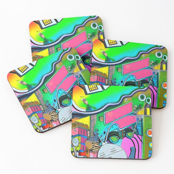 Item preview, Colorful abstract pop art designed and sold by Neo-Expression.