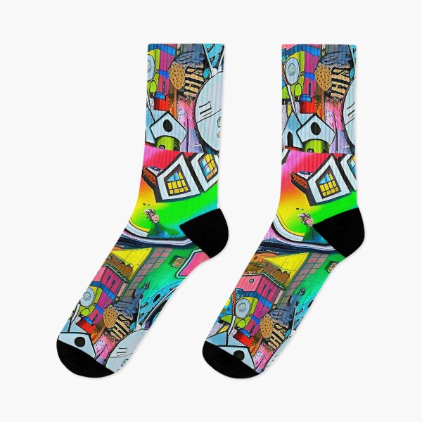 Item preview, Colorful abstract pop art designed and sold by Neo-Expression.