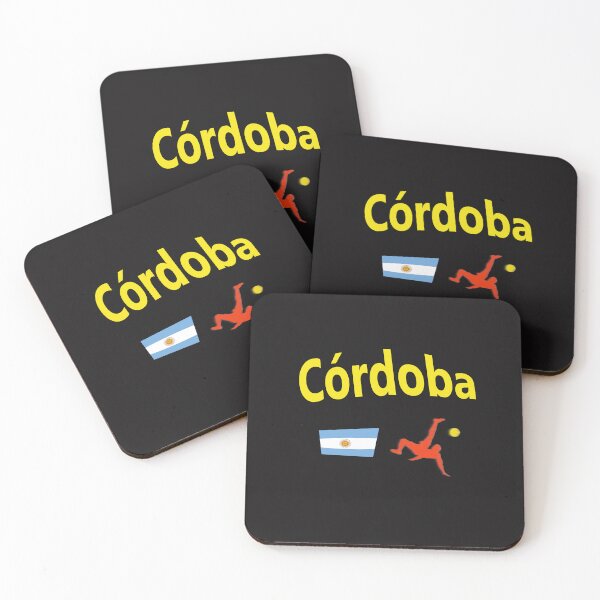 Item preview, Córdoba, Argentina Soccer abstract design  designed and sold by lobodelnoir.