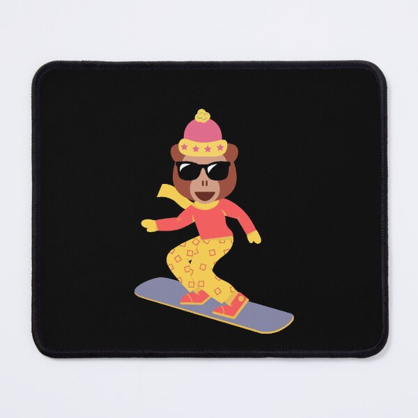 Item preview, Snowboarding Chimp designed and sold by GasconyPassion.
