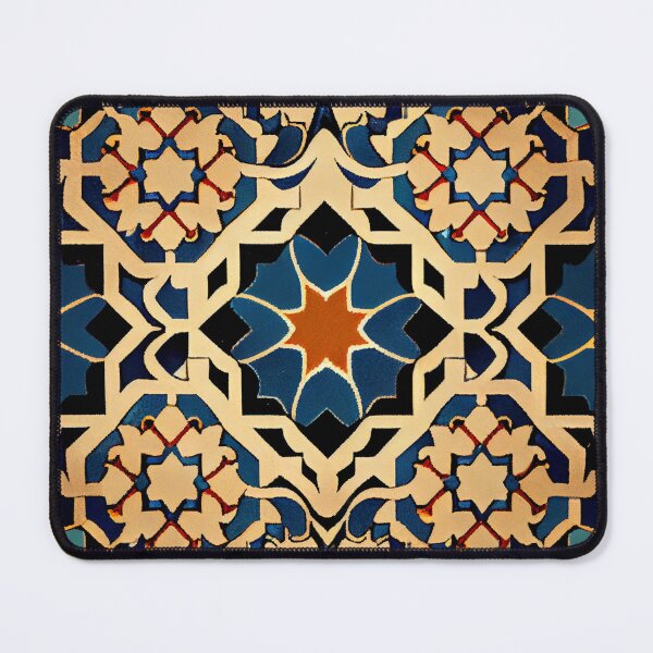 Item preview, Designer Thick Moroccan Pattern Digital Painting designed and sold by CodeAndColors.
