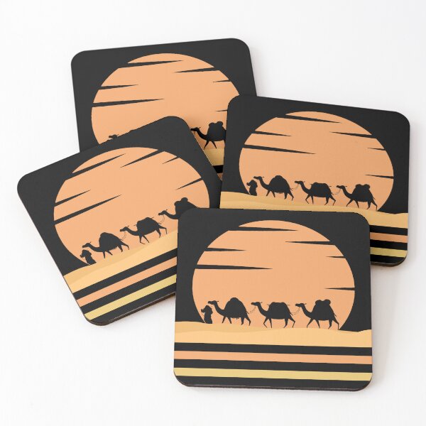 Item preview, Desert and Camels Vintage design For Camel Lover Cute Camel Retro Vintage Gift Idea designed and sold by Thecitiesstore.