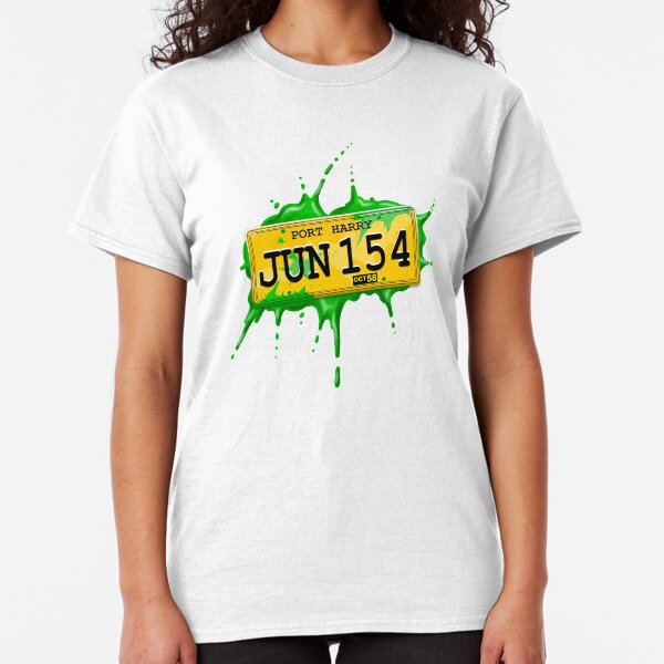 Snot That Ate Port Harry - License Plate Classic T-Shirt