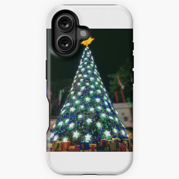 Christmas Tree at Alaminos City People's Park iPhone Tough Case