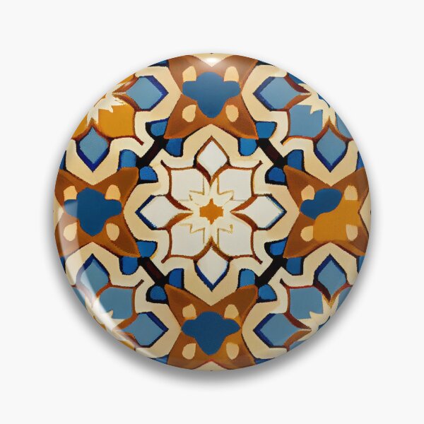 Artikelvorschau, Designer Thick Moroccan Pattern Digital Painting entworfen und verkauft von CodeAndColors.