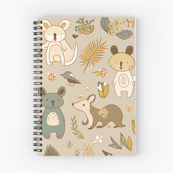 Item preview, Cute Relaxed Cartoon Australian Pattern Digital Painting designed and sold by CodeAndColors.