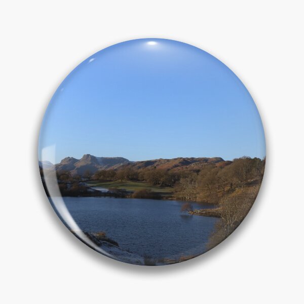 Item preview, Loughrigg Tarn and Langdale Pikes with frost. designed and sold by prestongeorge.