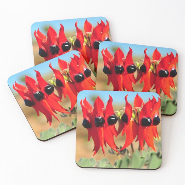 Item preview, Sturts Desert Pea designed and sold by paulwhitephotos.
