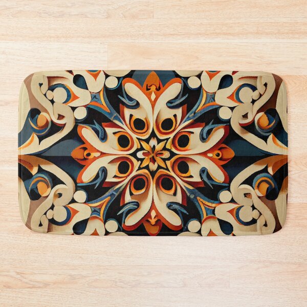 Item preview, Irregular Traditional Pattern Digital Painting designed and sold by CodeAndColors.