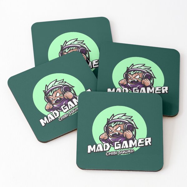 Item preview,  Cutest Chibi Adorable Mad Gamer Anime Design designed and sold by majnate.