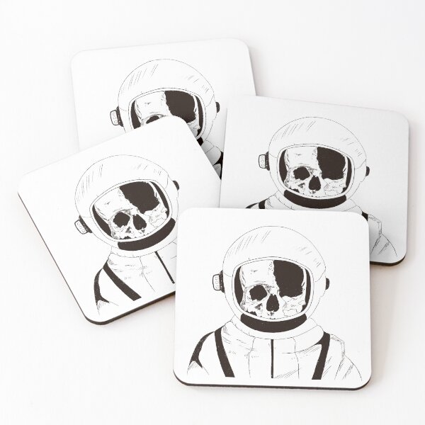 Item preview, Skeleton Astronaut designed and sold by Moon Dust.