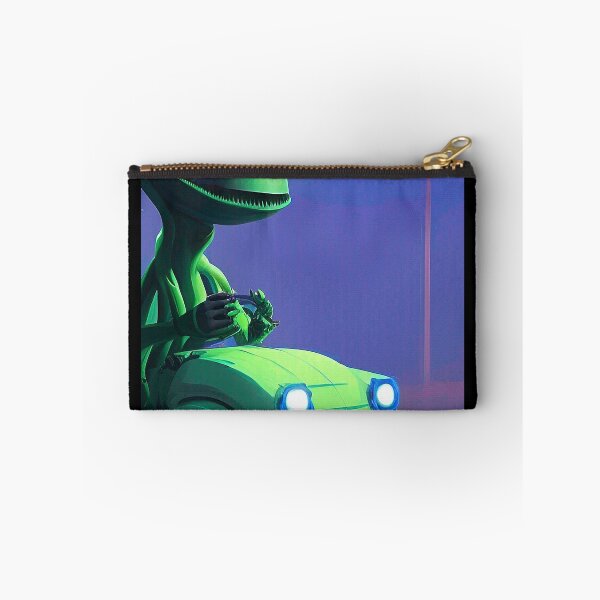 Item preview, Funny alien art. Extraterrestrial driving car designed and sold by Neo-Expression.