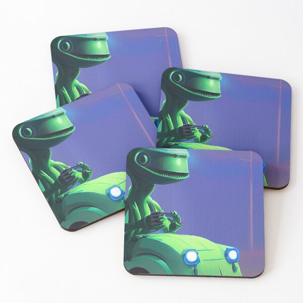 Item preview, Funny alien art. Extraterrestrial driving car designed and sold by Neo-Expression.