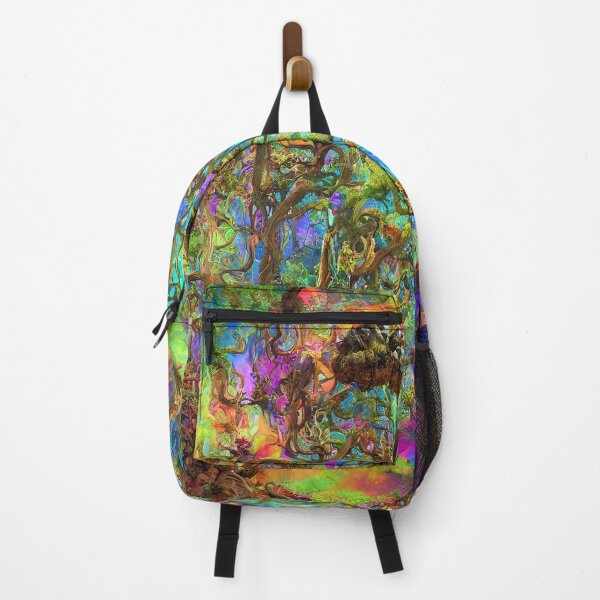 Item preview, Psychadelic Magical Forest Colourful TripArt designed and sold by CoyoteStudio.