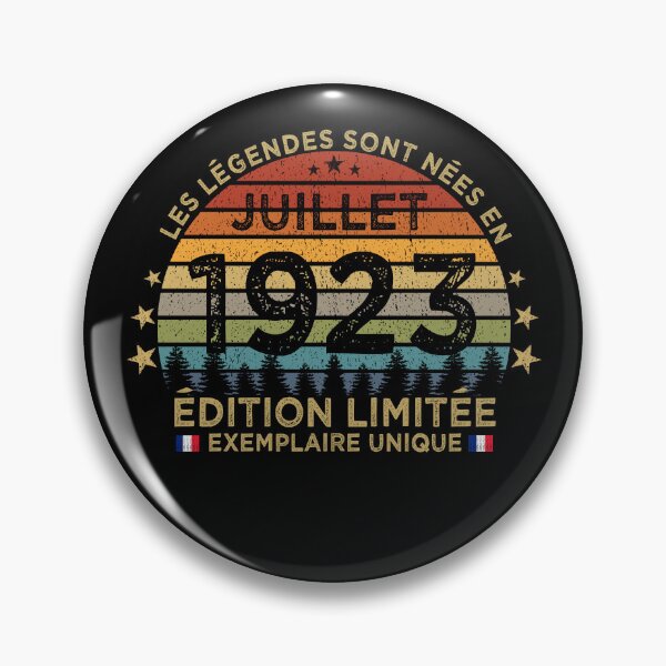 Item preview, Anniversaire 100 Ans Les Legendes Sont Nees en Juillet 1923 designed and sold by cssdru.