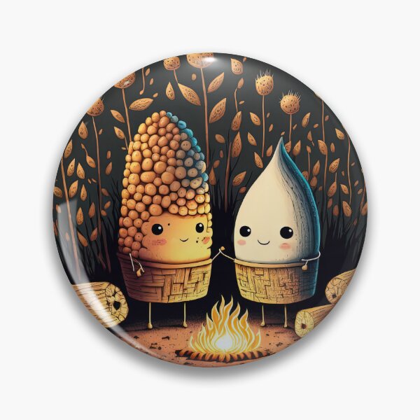 Item preview, Corn and marshmallow bonfire designed and sold by Michael Bollin.