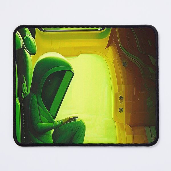 Item preview, Vintage style retro futurism cool alien art designed and sold by Neo-Expression.