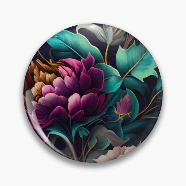 Item preview, Grand Floral Pattern Digital Painting designed and sold by CodeAndColors.