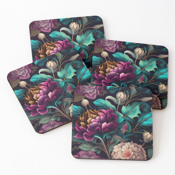 Item preview, Grand Floral Pattern Digital Painting designed and sold by CodeAndColors.