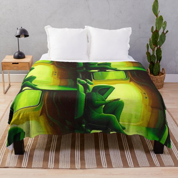 Item preview, Vintage style retro futurism cool alien art designed and sold by Neo-Expression.