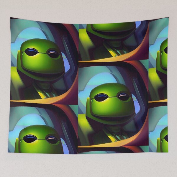 Item preview, 3D Alien art. Cool extraterrestrial designed and sold by Neo-Expression.