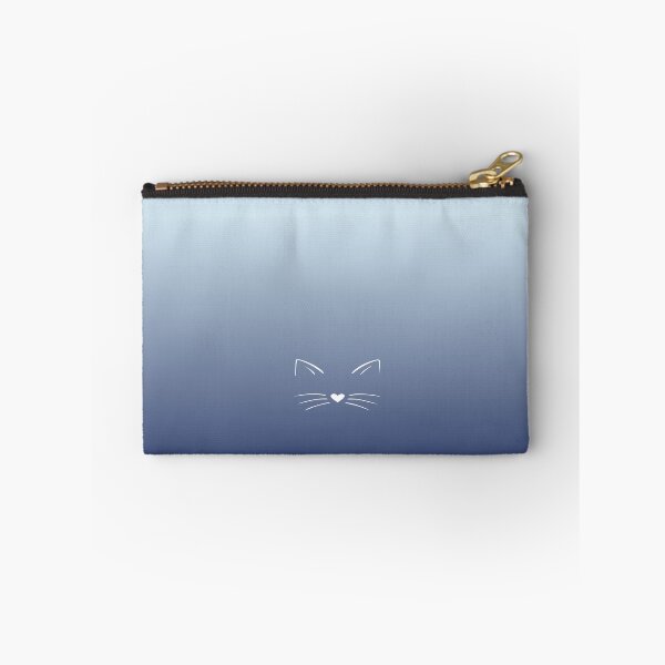 Item preview, white cat with blue color designed and sold by Uffcagla.