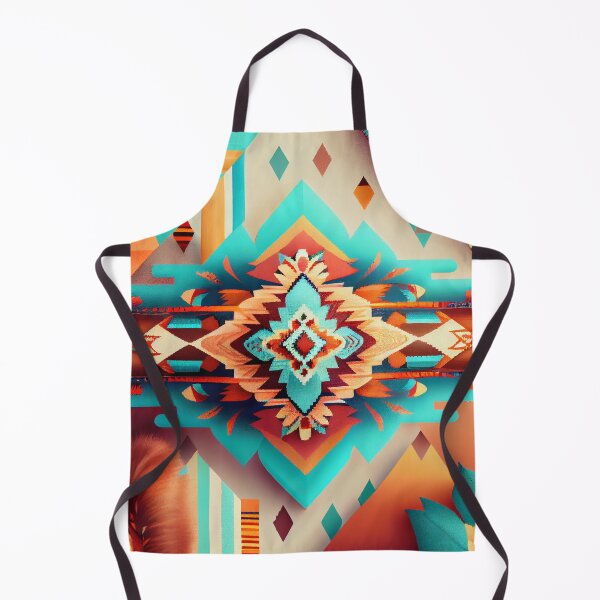 Artikelvorschau, Delicate Saturated Southwestern Pattern Digital Painting entworfen und verkauft von CodeAndColors.