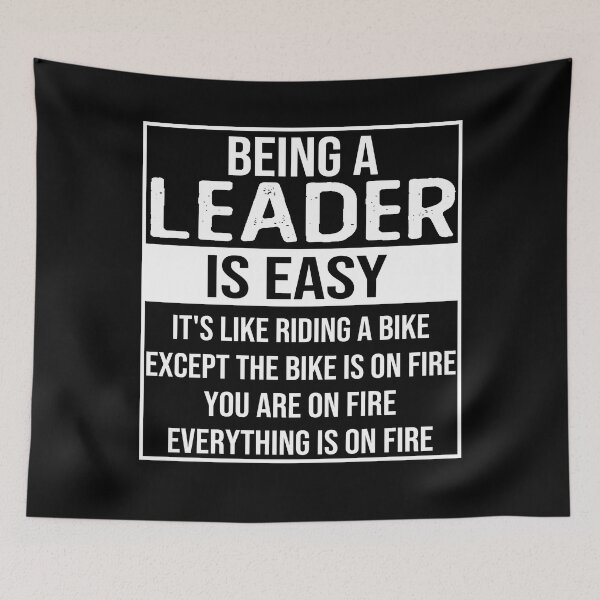 Item preview, Funny leader saying: being a leader is easy leader gifts designed and sold by alaechamlal.