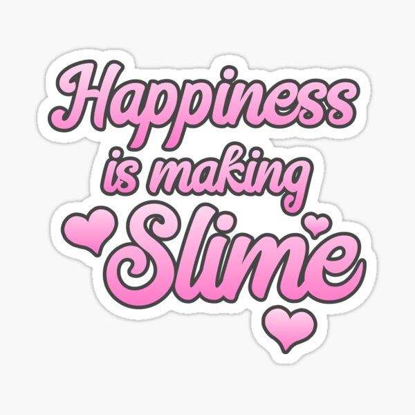 Master Slime Maker Sticker for Sale by UGRcollection