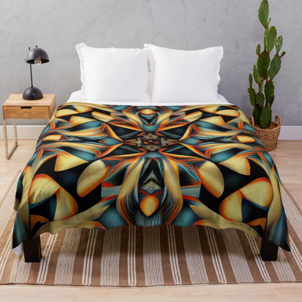 Artikelvorschau, Symmetrical Modern Pattern Digital Painting entworfen und verkauft von CodeAndColors.