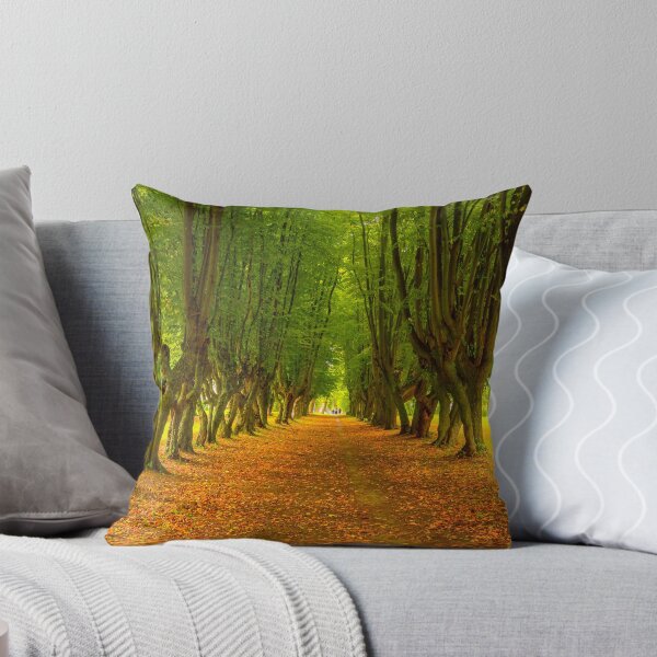 Item preview, Tree avenue, falling leaves designed and sold by HausmannArt.