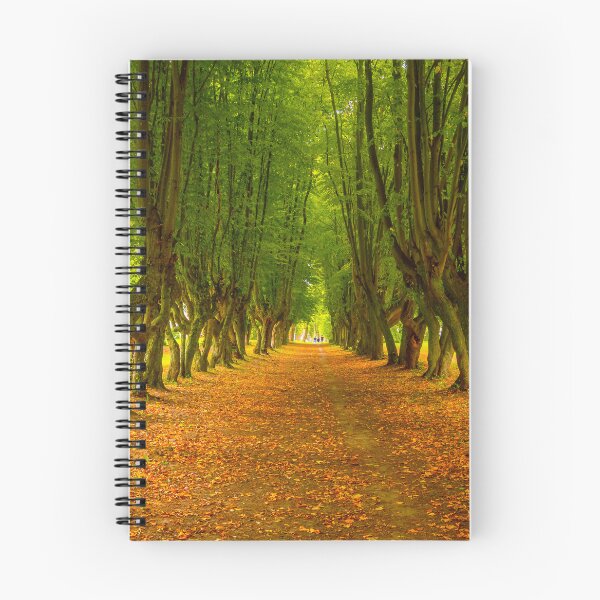 Item preview, Tree avenue, falling leaves designed and sold by HausmannArt.