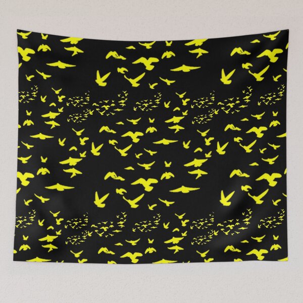 Item preview, Everybirdy Golder Birds Pattern designed and sold by Trendy-Now.
