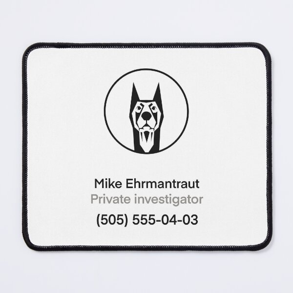 Item preview, Mike Ehrmantraut investigator designed and sold by Emptyst store.