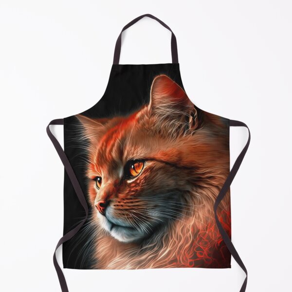 Item preview, Serious Cat portrait  designed and sold by KoolArtDistrict.