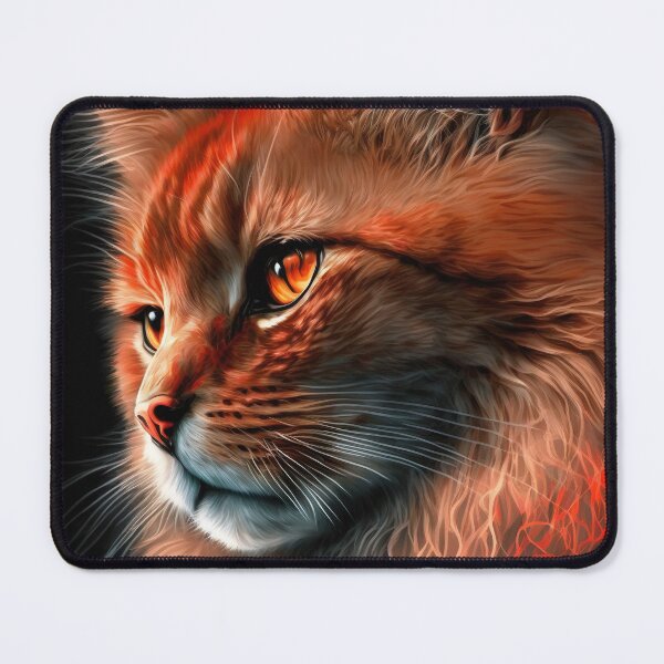 Item preview, Serious Cat portrait  designed and sold by KoolArtDistrict.