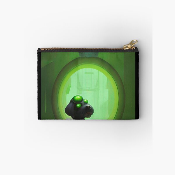 Item preview, Funny alien art. Vibrant neon alien dog. designed and sold by Neo-Expression.