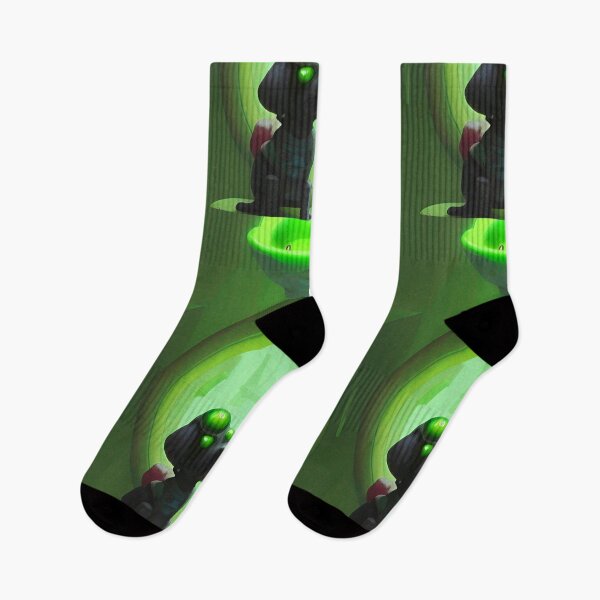 Item preview, Funny alien art. Vibrant neon alien dog. designed and sold by Neo-Expression.