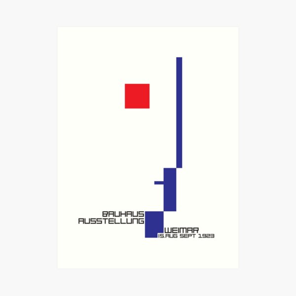 Bauhaus#4 Art Print