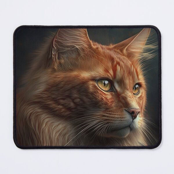 Item preview, Serious Cat portrait  designed and sold by KoolArtDistrict.