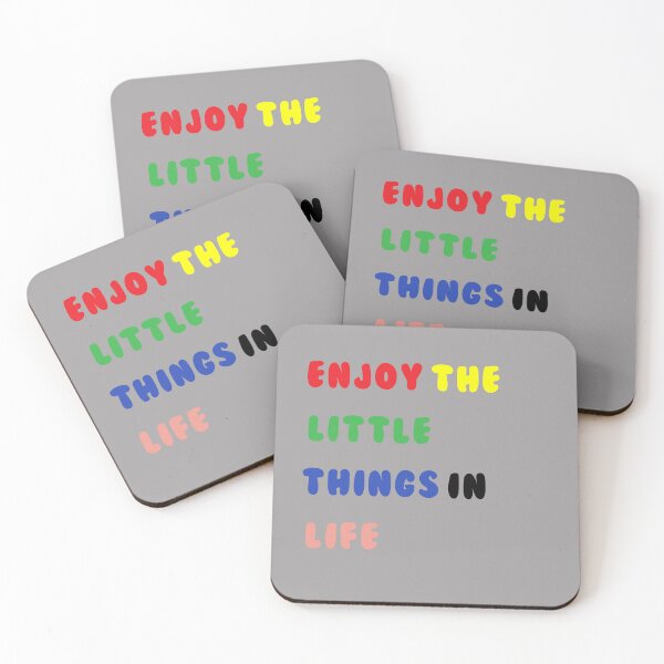 Item preview, enjoy the little things in life  6 designed and sold by FLOWER--ART.