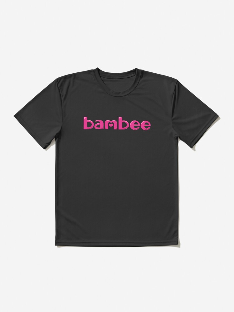 Alternate view of Bambee pink logo Active T-Shirt