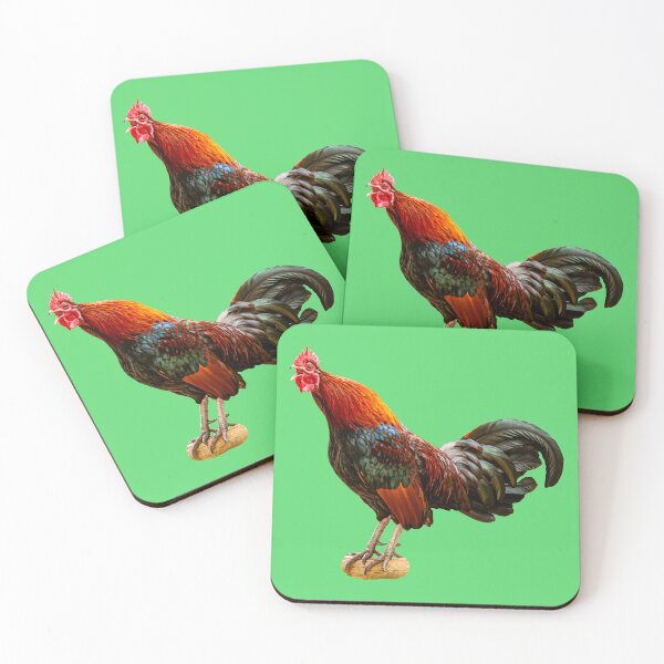 Item preview, Junglefowl rooster giving an early morning wake up call designed and sold by Dalyndigital Photography.