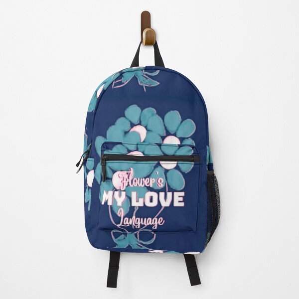 Item preview, Flower's My Love Language Royal Blue designed and sold by IvaRenee.