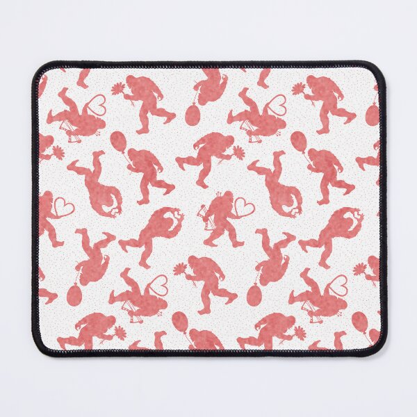 Item preview, Love Core Bigfoot in Red Watercolor | Valentine Sasquatch  designed and sold by Zab Butler Design.