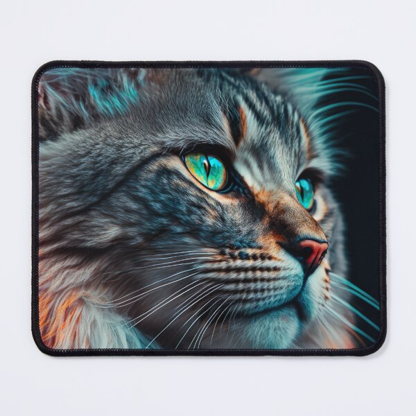 Item preview, Serious Cat portrait  designed and sold by KoolArtDistrict.