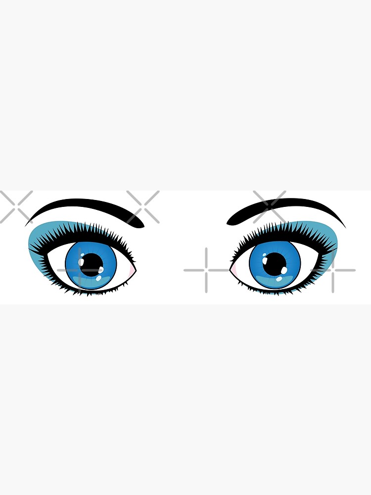 Colorful Male Eyes Sticker for Sale by AnnArtshock