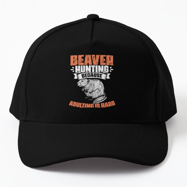 Save a Tree Eat a Beaver Funny Trucker Caps for Men or Women Funny